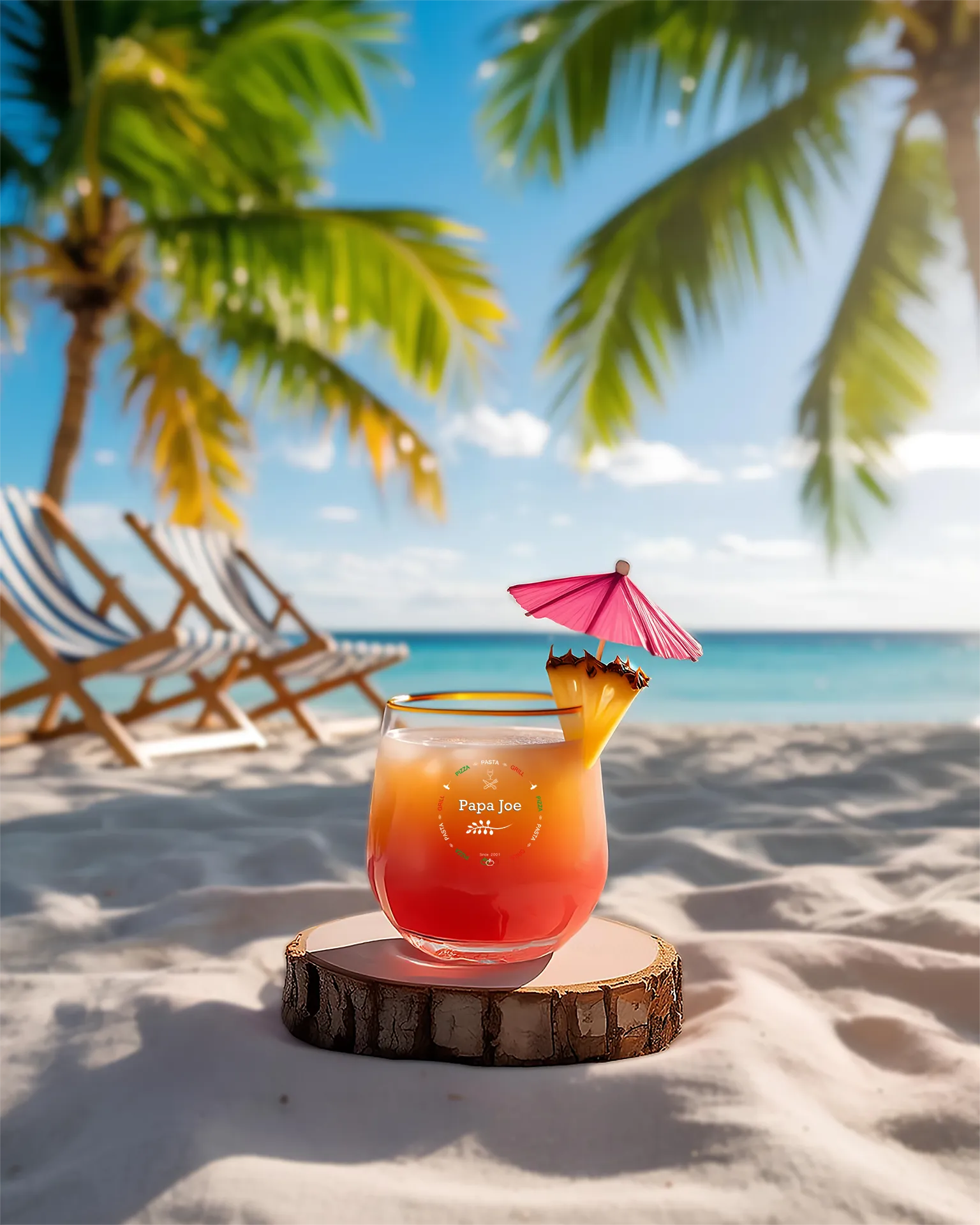 Papa Joe Cernay - Cocktail des vacances d'été